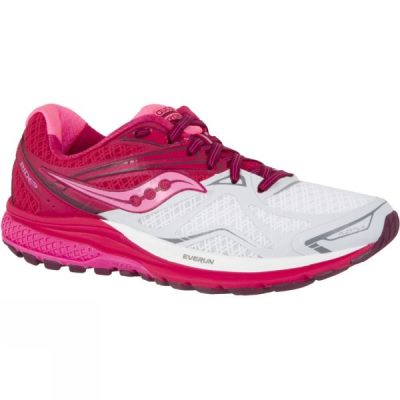 Zapatillas Running Saucony Ride 9 Mujer Gris - Chile BYF523149